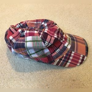 Janie and Jack madras baby baseball cap size 6-12M